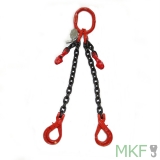 2-Strang Kettengehänge mit Sicherheitslasthaken 13-8