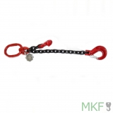 1-Strang Kettengehänge mit CSN-Haken 8-8