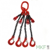 4-Strang Kettengehänge mit SIKA GHS Haken 13-8