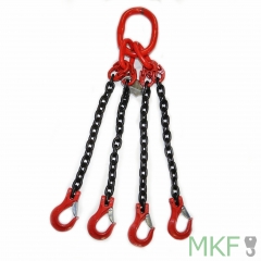 4-Strang Kettengehänge mit SGB Haken 13-8